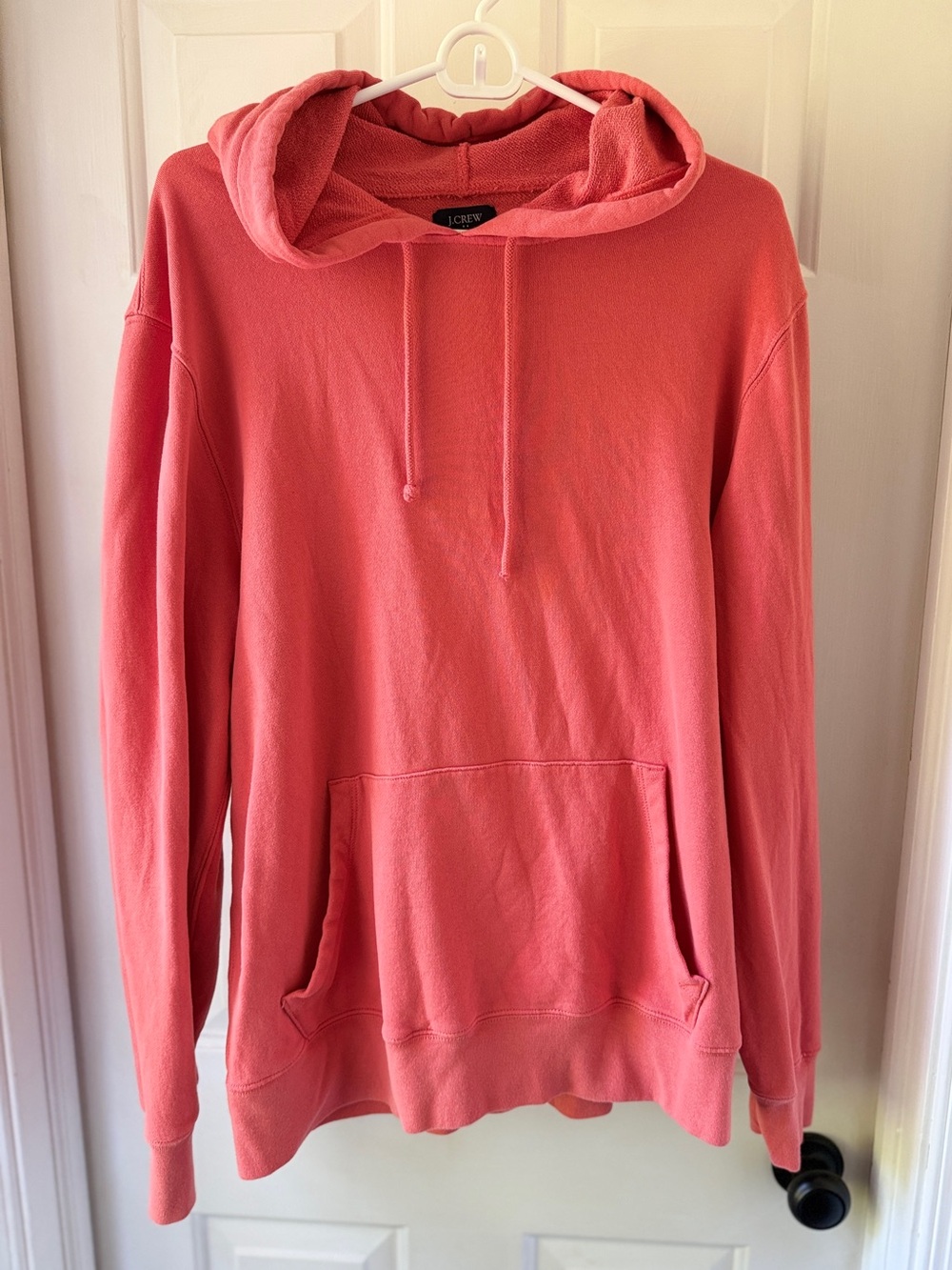 J. Crew Authentic Fleece Pullover Hoodie Large